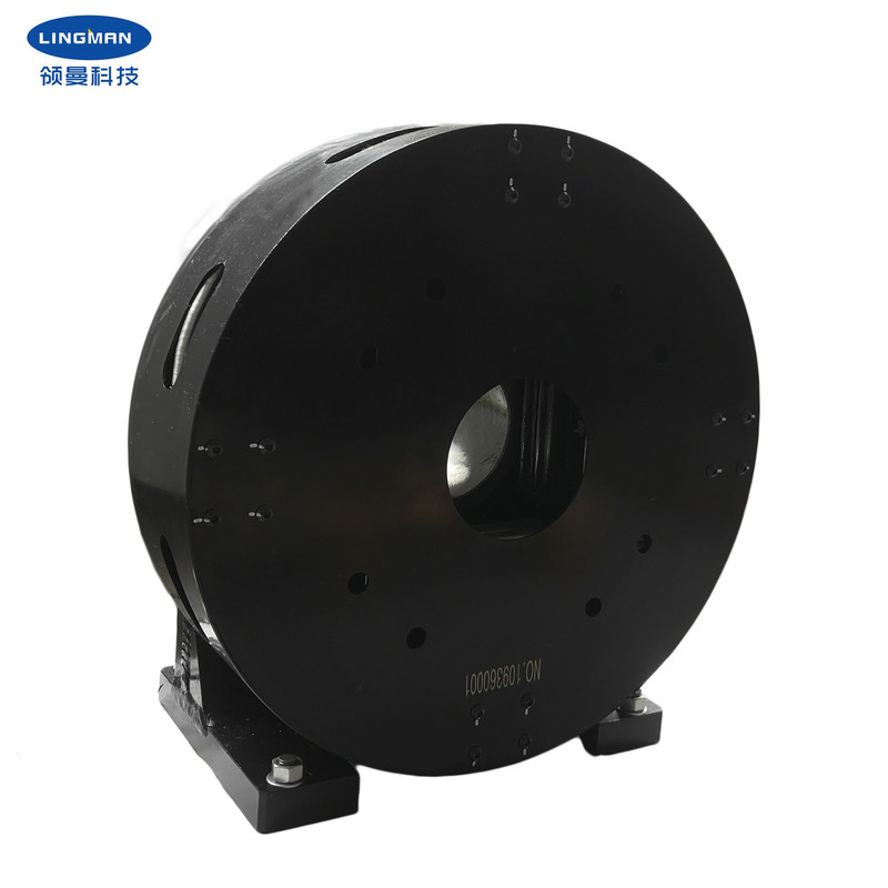 110mm Diameter Four Jaw Pneumatic Laser Rotary Chuck for Tube Cutting Machine