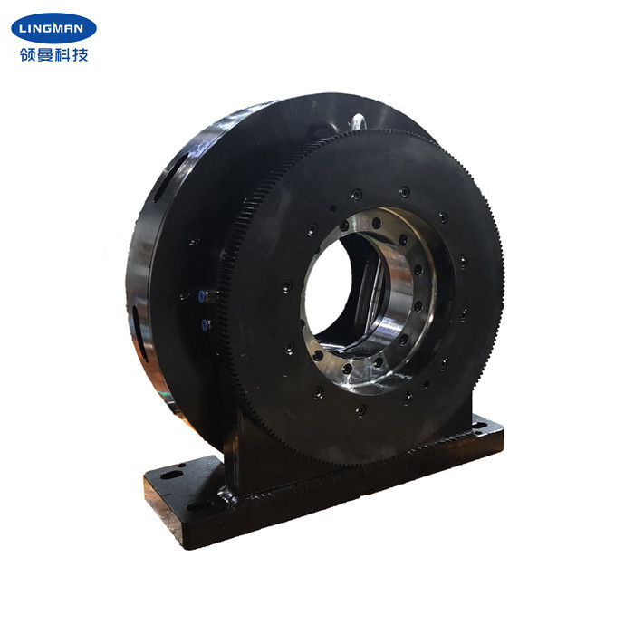 Automatic Laser Rotary Chuck Hollow Structure For Metal Pipe Cutting Machine
