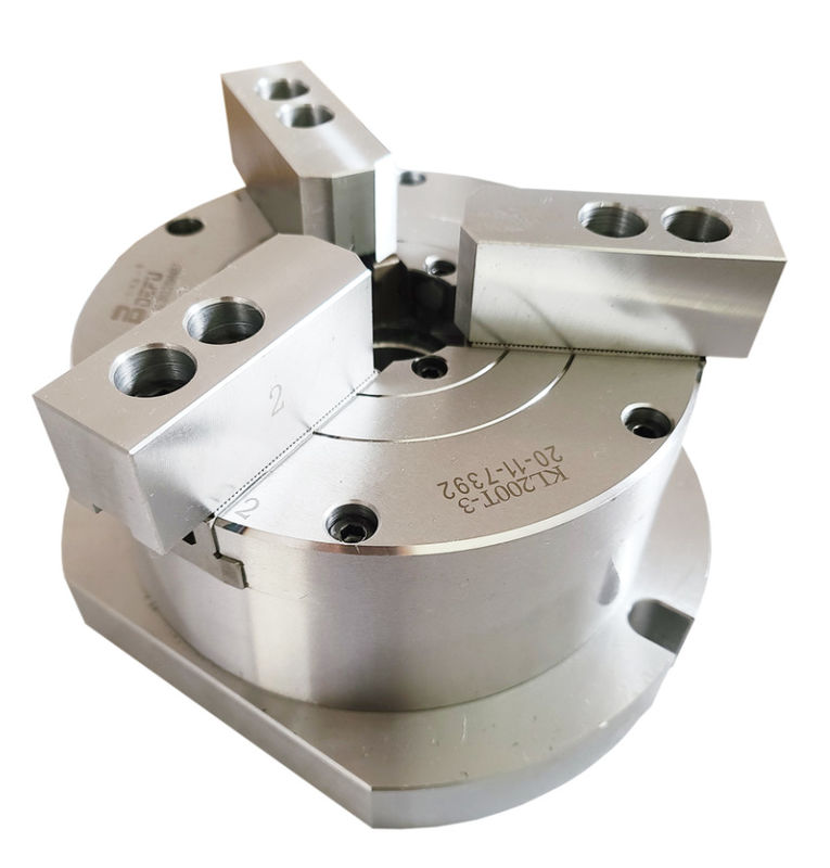 3 Jaw Vetical Pneumatic Lathe Chuck For Drilling Milling Machine