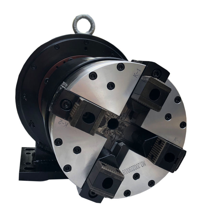 ISO9001 Laser Rotary Attachment , Four Jaw Independent Chuck