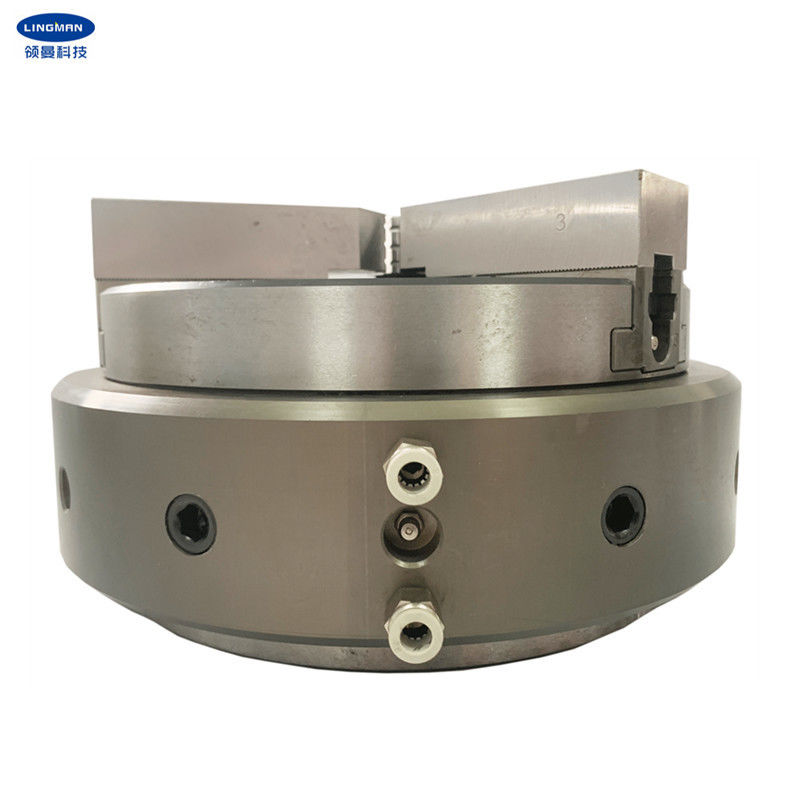 Steel Pneumatic 3 Jaw Chuck For Pipe Thread Machine Tool