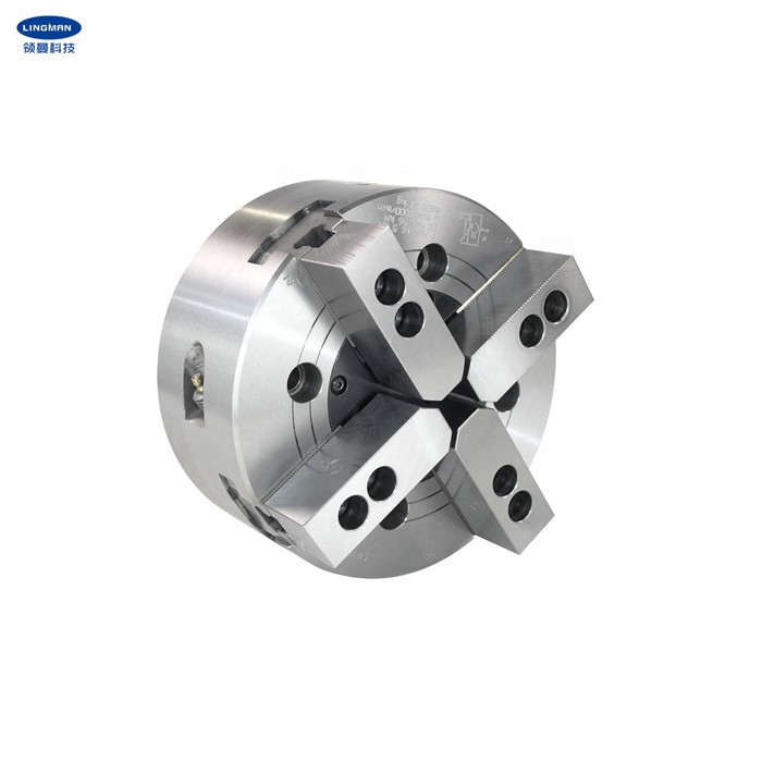 4H Series 4 Jaw Through-Hole Hydraulic Power Chuck Used in Machine Tool