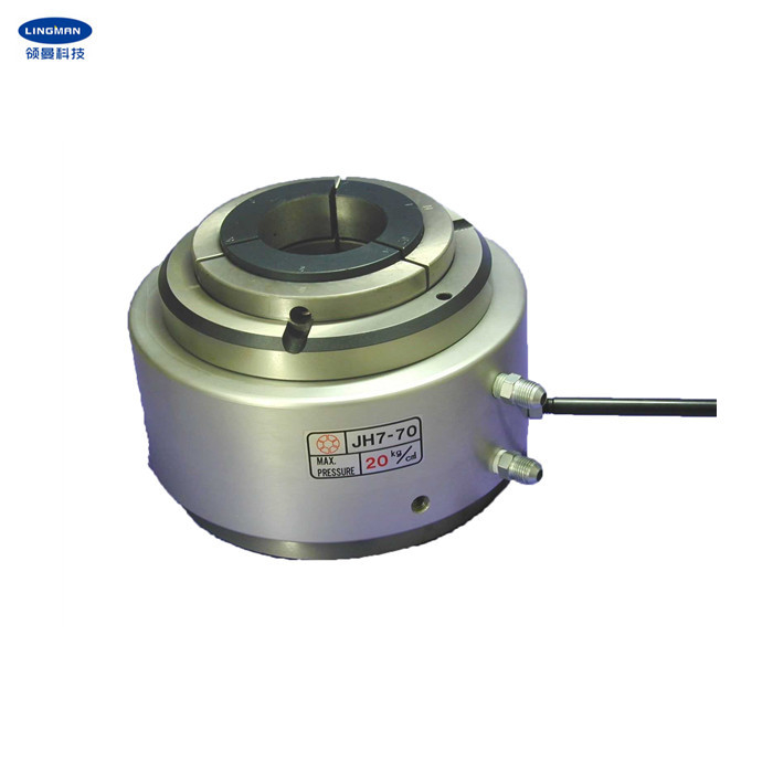 Long Life Service Rotary Hydraulic Collet Chuck For Laser Cutting CNC Machine