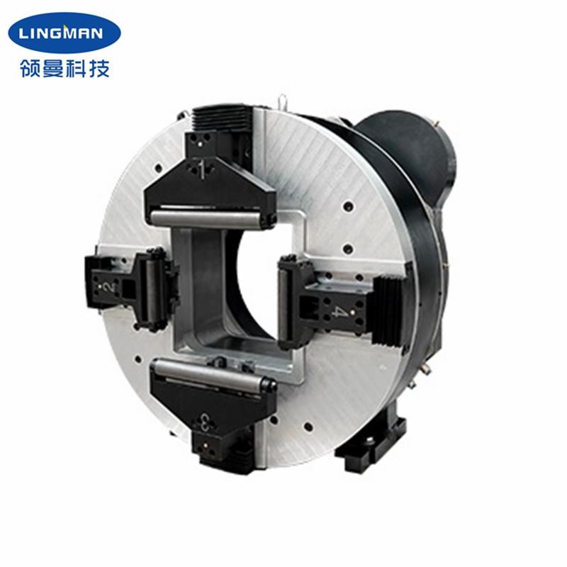 Large Clamping Range Pneumatic Rotary Chuck Laser Chuck for Pipe Cutter