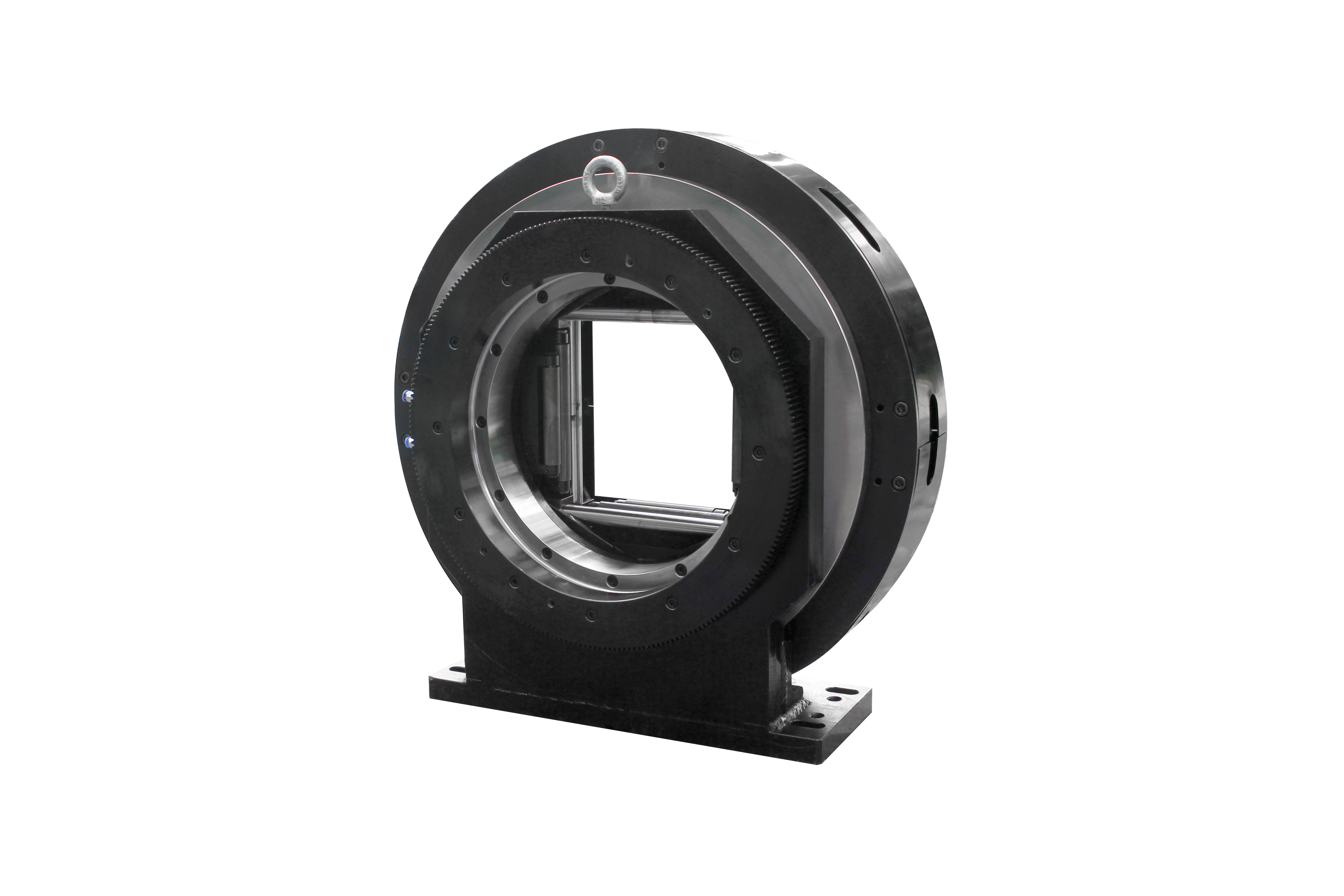Square Opening Chuck Rotary Attachment For Tube Sheet Integrated Machines