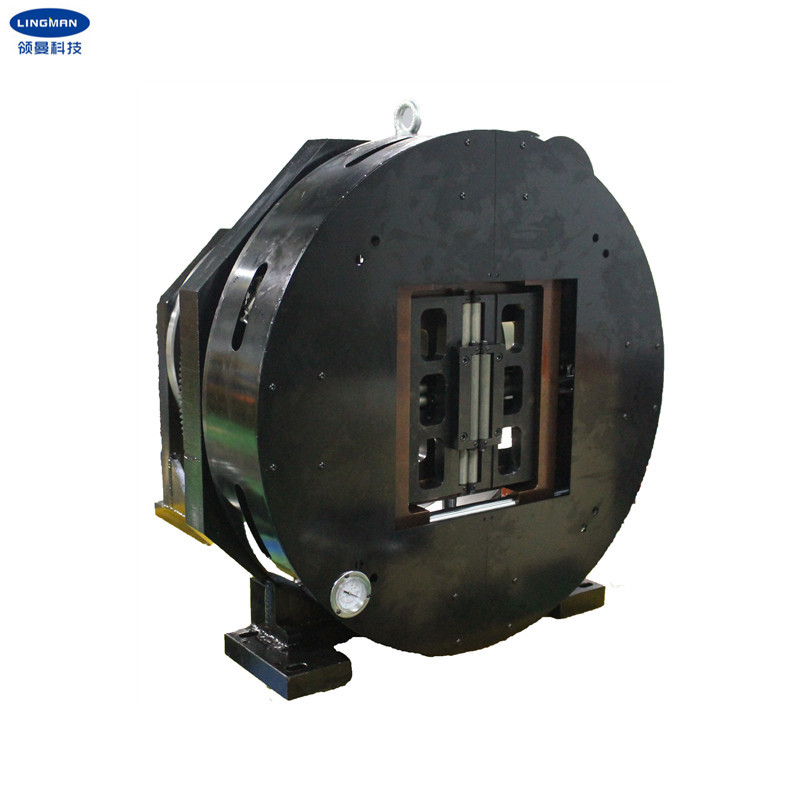 Square Middle Hole Pneumatic Power Chuck For Laser Steel Tube Cutting Machine