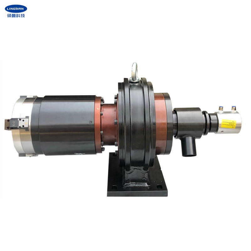 Closed Center 4 Jaw Double Acting Laser Rotary Chuck
