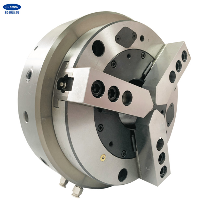 High Speed Pneumatic Front Mount Chuck With Three Jaws