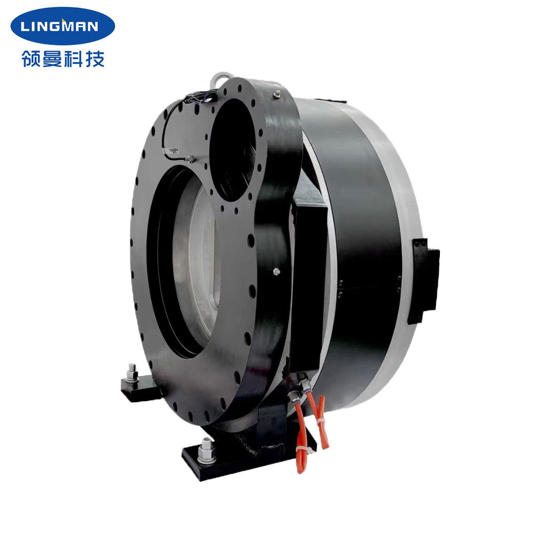 High Accuracy Steel Pneumatic Rotary Chuck For Square Tube Laser Cutters