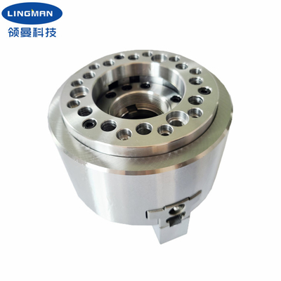 Long Stroke 3-Jaw Hydraulic Power Chuck for Steel Pipe Cutting Machine