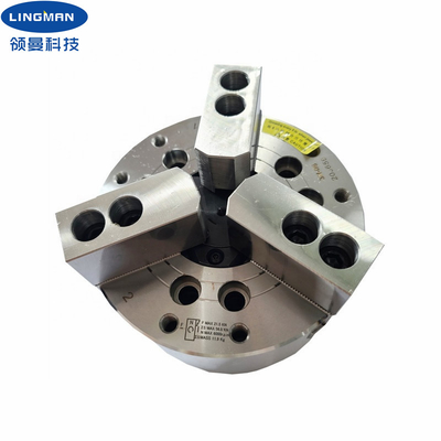 High Speed 3 Jaw Power Chuck Hydraulic Power Chuck With Hollow Structure For CNC Lathe