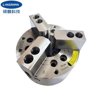 Hollow Type Hydraulic Lathe Machine Chuck 6 Inch 3 Jaw CNC Chuck
