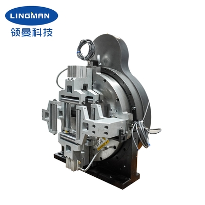Full Stroke Hollow Zero tailing Pneumatic Front Chuck F130CF 4 Jaws For Fiber Laser Cutting At 0.2-0.9Mpa Pressure