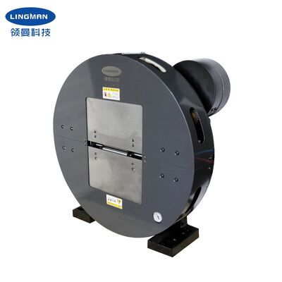 Lingman 245mm Hollow Size Pneumatic Laser Chuck with 2KN Clamping Force and 235mm Jaw Stroke for Tube Cutting