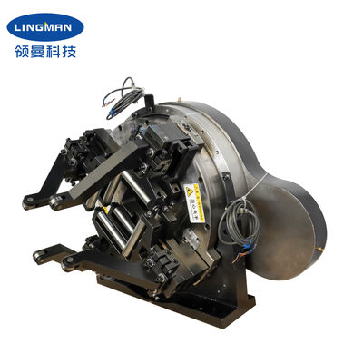 Lingman Laser  Bevel Cutting Chuck 120mm 170mm 230mm 290mm Clamping Range Pneumatic For Tube Cutting Machine