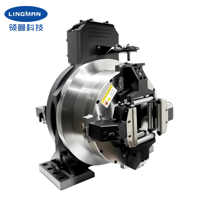 LINGMAN Full-Stroke Double-Acting Pneumatic Chuck – High Precision Synchronous Clamping For Up To 130mm Pipe Tube
