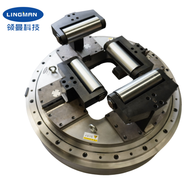 Customized Electric Rotary Chuck with OD 880mm, Jaw Stroke 260mm, and High-Precision Rotation for Heavy-Duty Machining