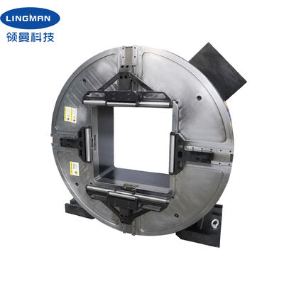 640mm Large Hollow Laser Rotary Front Chuck with 25KN Clamping Force for Pipe Cutting