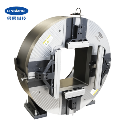 640mm Large Hollow Laser Rotary Front Chuck with 25KN Clamping Force for Industrial Laser Cutting