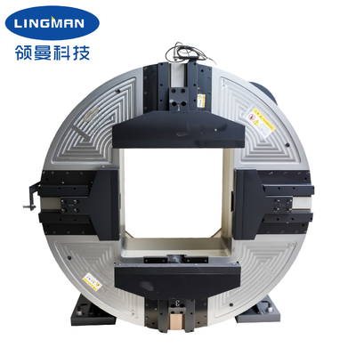 LINGMAN jaw style 4 Jaw Lathe Chuck Front Mount Self-centering Lathe Chuck Full-travel Main Chuck square Hole Type