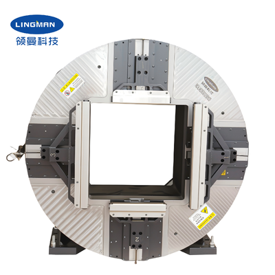 Laser Rotary Chuck 640mm Hollow Front Chuck 25KN Clamping Force Suitable for Pipe Cutting Machines with 560mm Jaw Stroke