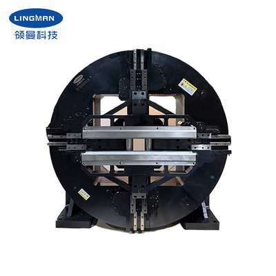 Lingman 640 Large Hole Chuck, Universal For Square And Round Tubes, Stable Clamping And Rotating Cutting