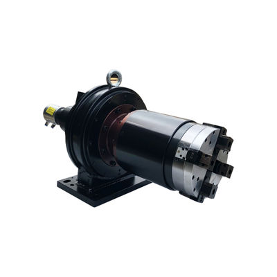 Stable Clamping Force Four Jaw Double Acting Feeding Chuck For Laser Cutting Machine