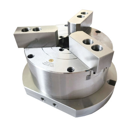 Single Bearing Full Stroke Automatic Lathe Chuck For Laser Dedicated Pipe Cutter