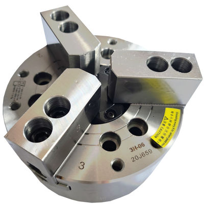 Hydraulic 3 Jaw Solid Power Chuck 3P Solid Structure