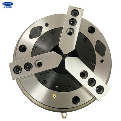 Steel Pneumatic 3 Jaw Chuck For Pipe Thread Machine Tool